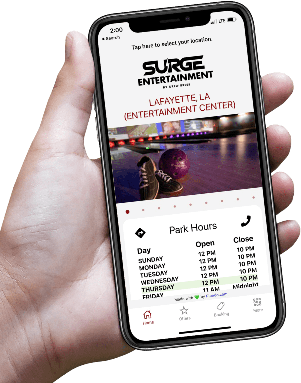 Surge mobile app