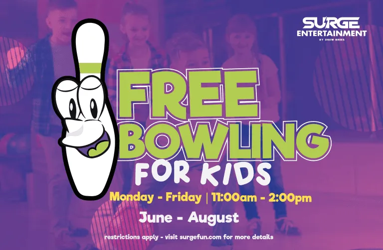 Free Bowling for Kids