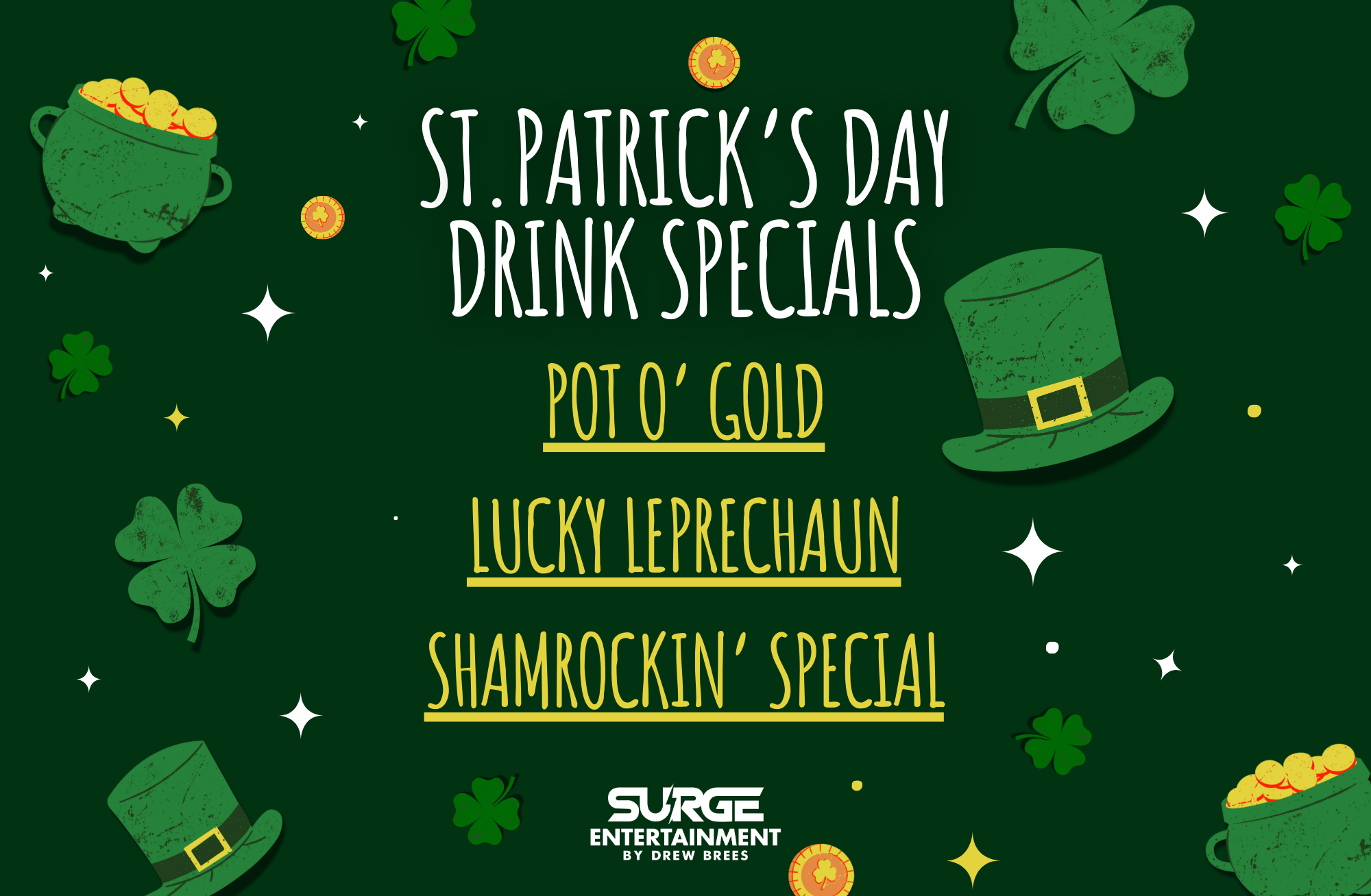 St. Patrick's Drinks