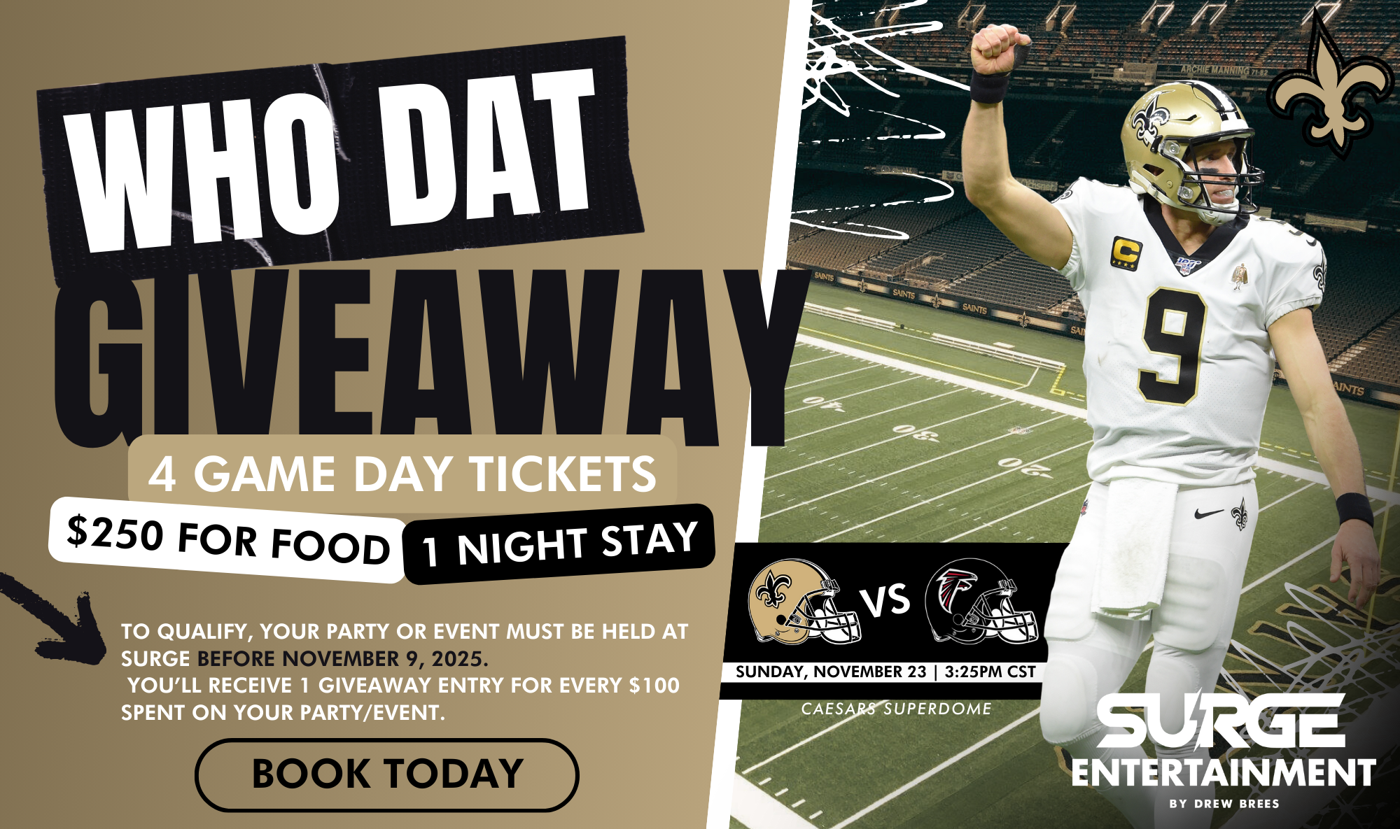 Who Dat Giveaway