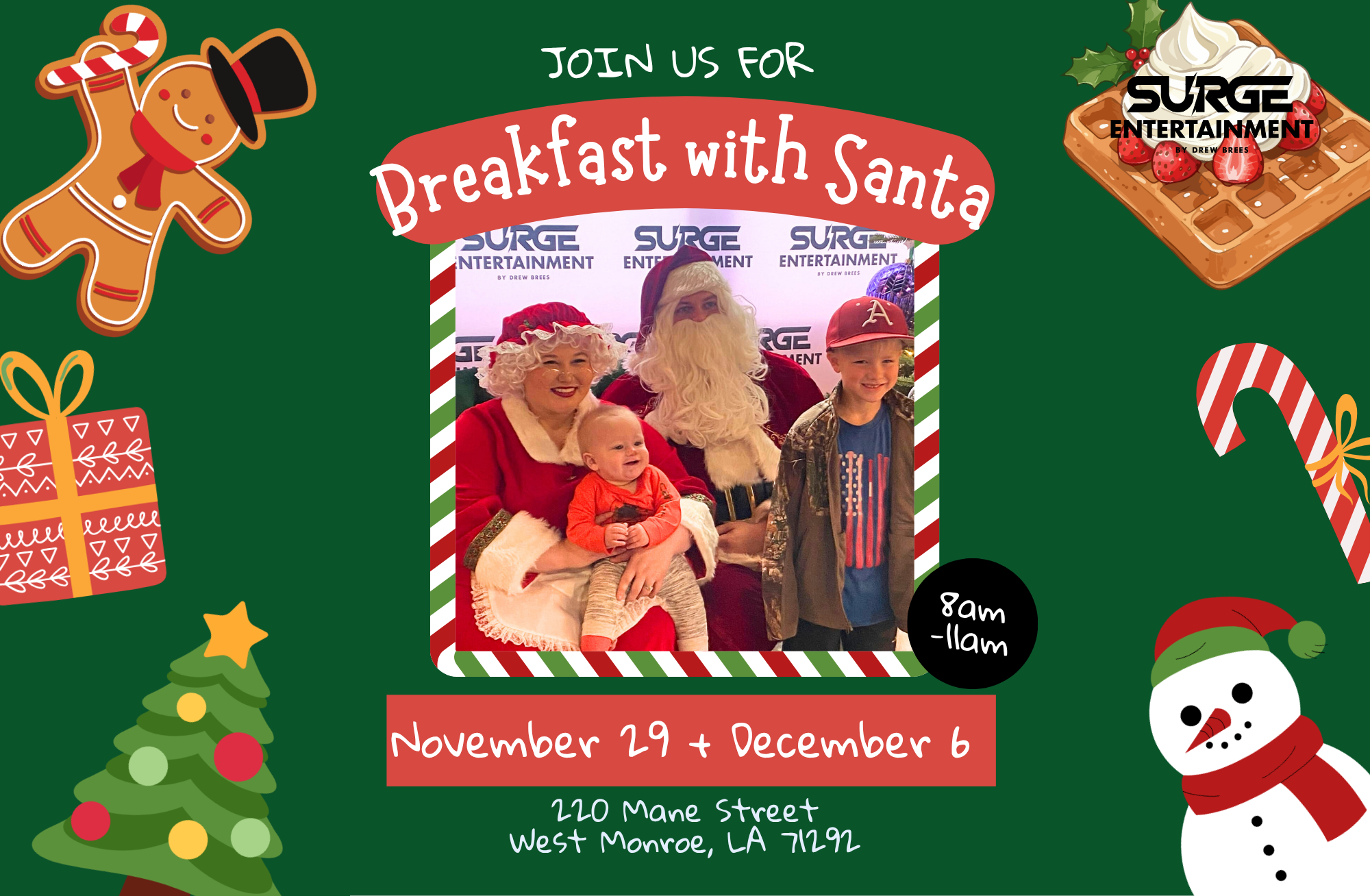 Breakfast with Santa